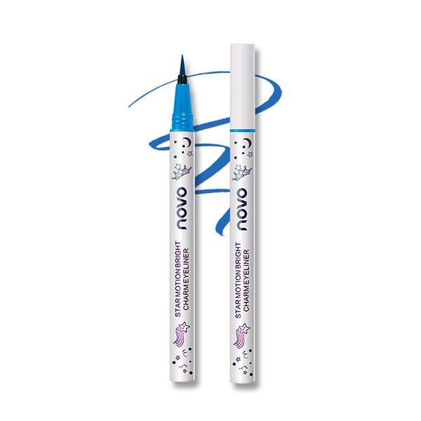 Подводка для глаз Novo Star Motion т.05 голубой, 0.8 г