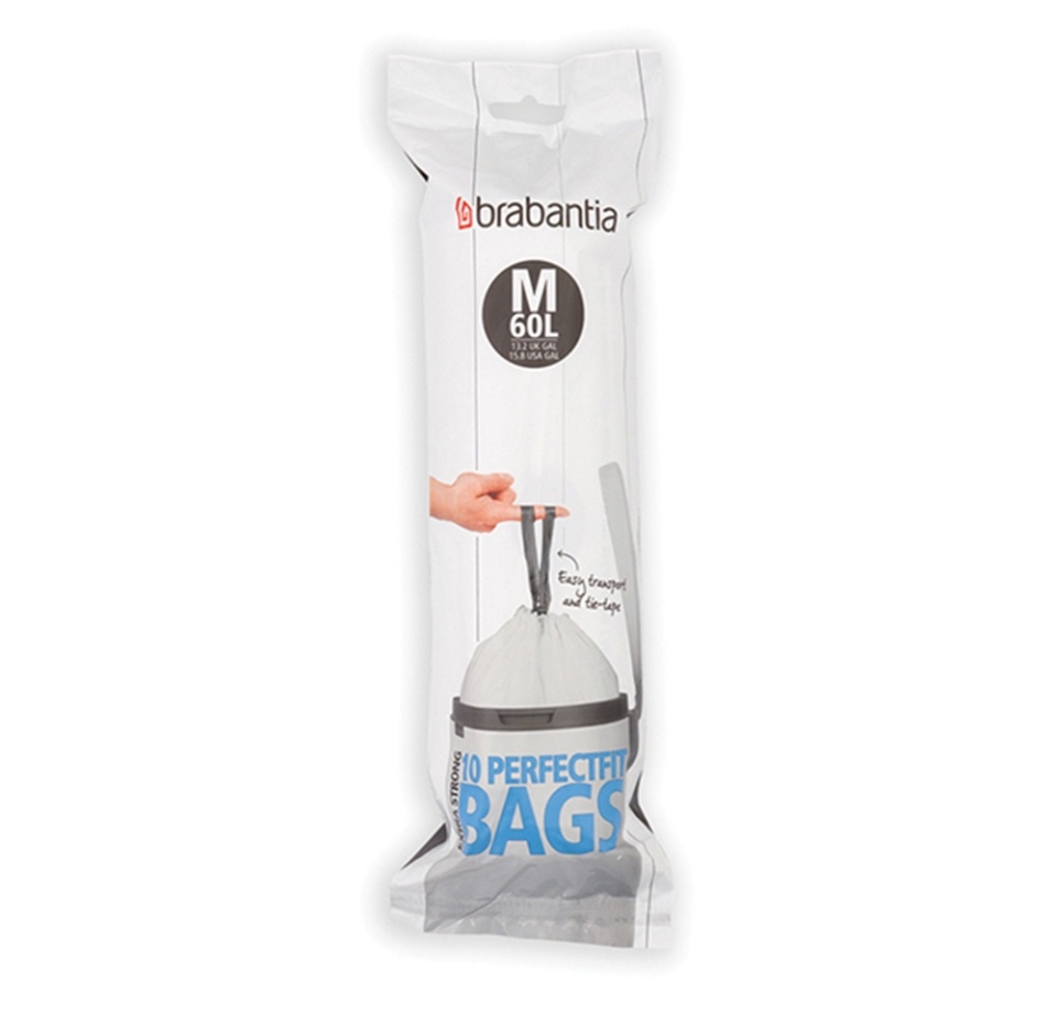 

Пакет пластиковый Brabantia M 60 л 10 шт, Китай