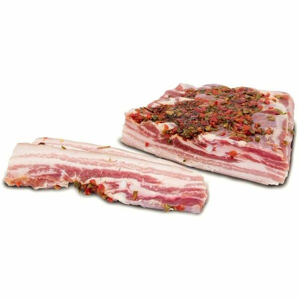 Сало Сербская Зимница по-деревенски из шпика солёное