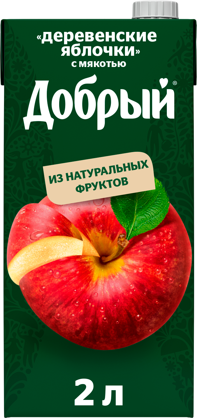 

Нектар Добрый Яблочный 2л
