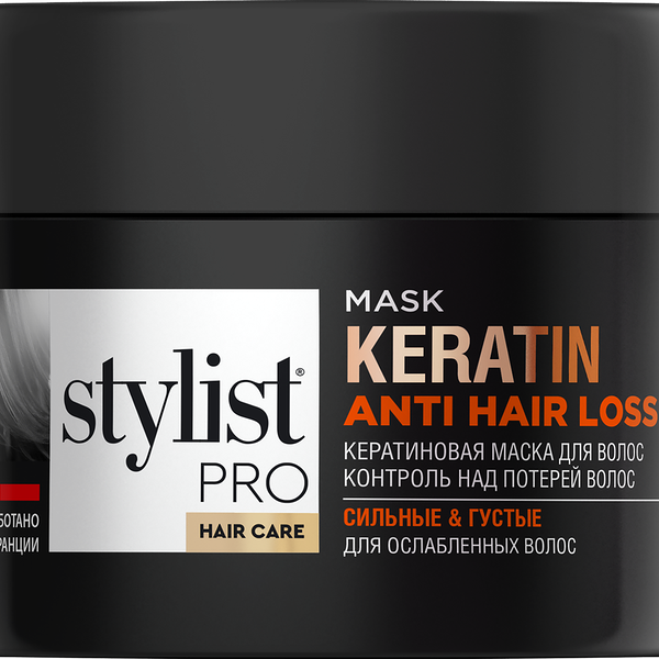 Маска для волос STILYST Hair care Контроль над потерей волос кератиновая