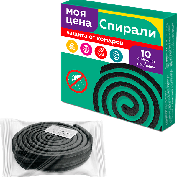 Спирали от комаров Моя цена 10 шт