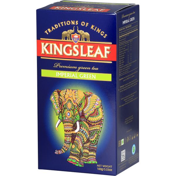 Чай зеленый цейл Kings Leaf Императорский 100г