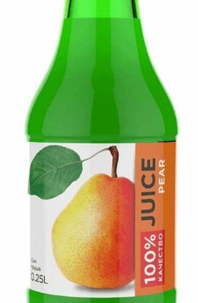 Сок Barinoff груша с мякотью 250 мл