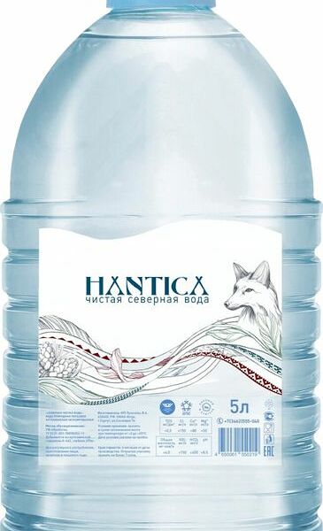 Вода Hantica негазированная большая