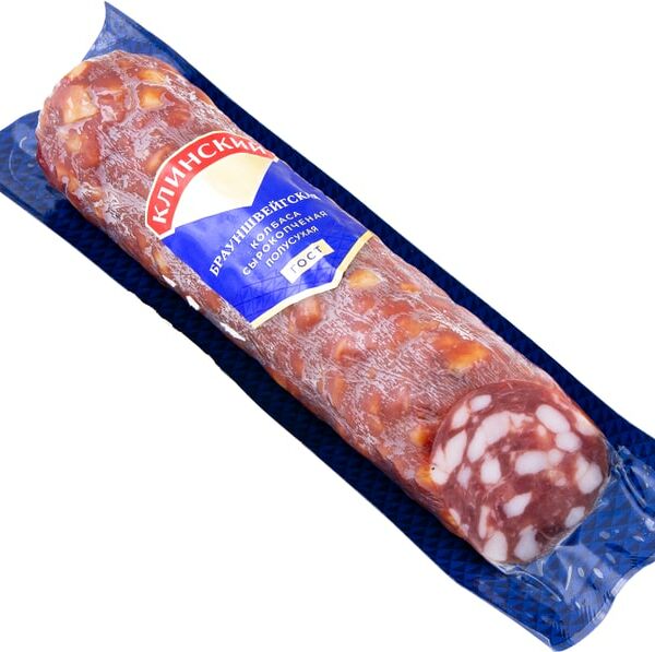 Колбаса Клинский Брауншвейгская сырокопченая 300г