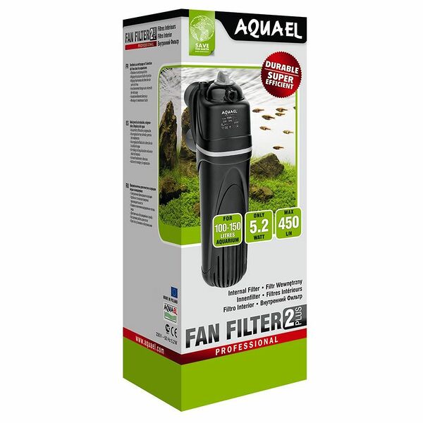 Aquael внутренний фильтр FAN 450 л/ч, 5.2Вт, 100-150 л