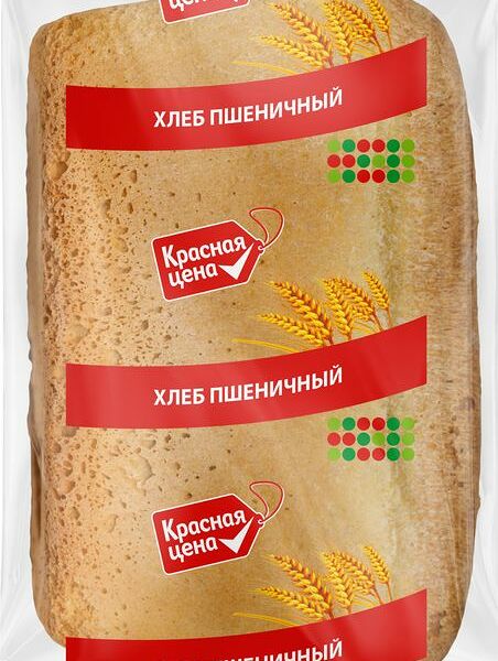 Хлеб Красная Цена пшеничный формовой 510г