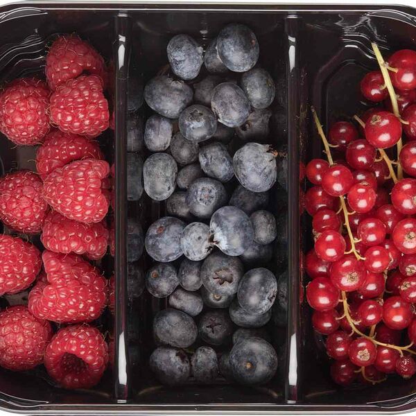 Ягодный микс Малина-голубика-красная смородина