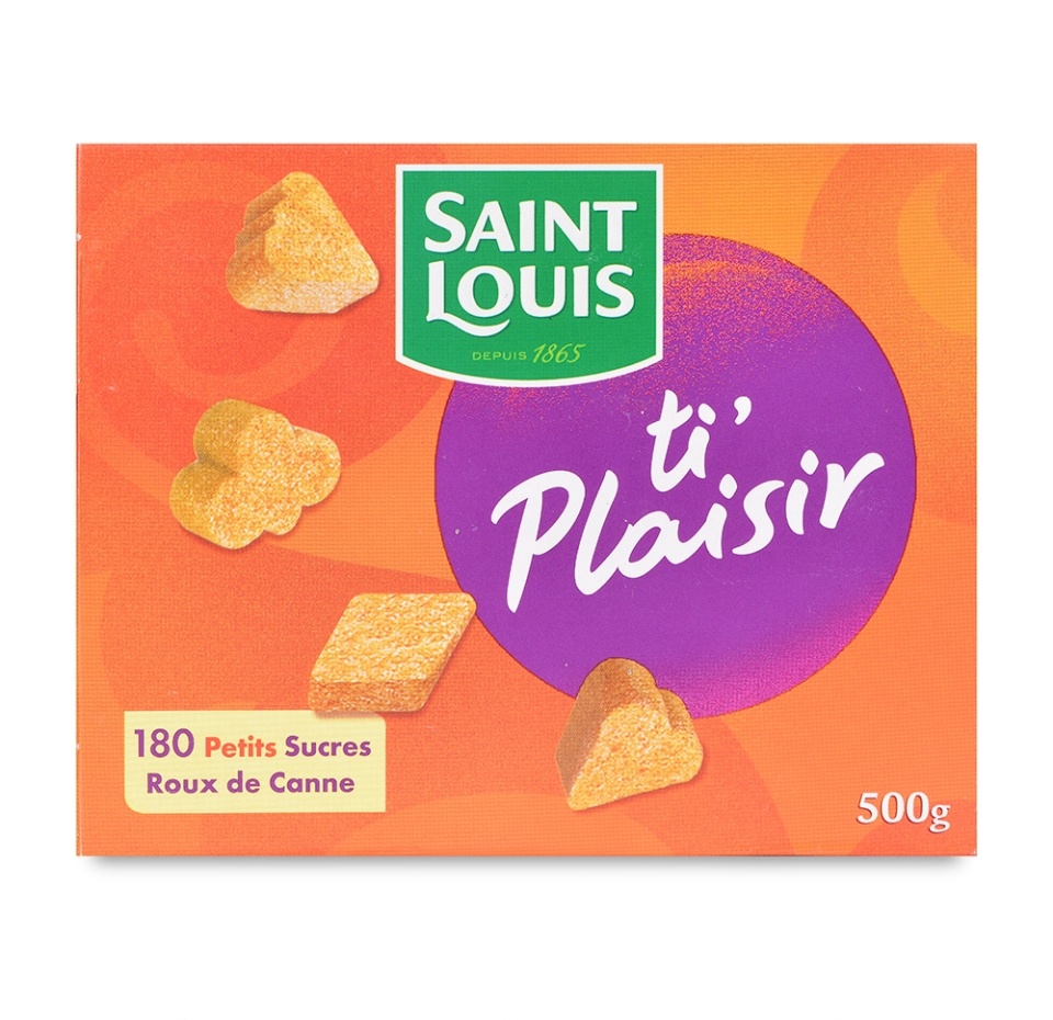 

Сахар фигурный рыжий Saint Louis