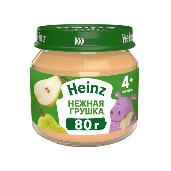 Пюре Heinz груша с 4 месяцев 80 г