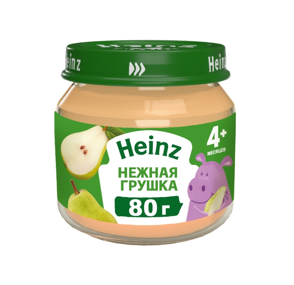

Пюре Heinz груша с 4 месяцев 80 г