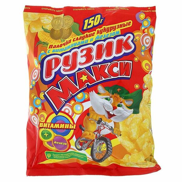 Кукурузные палочки Рузик Макси