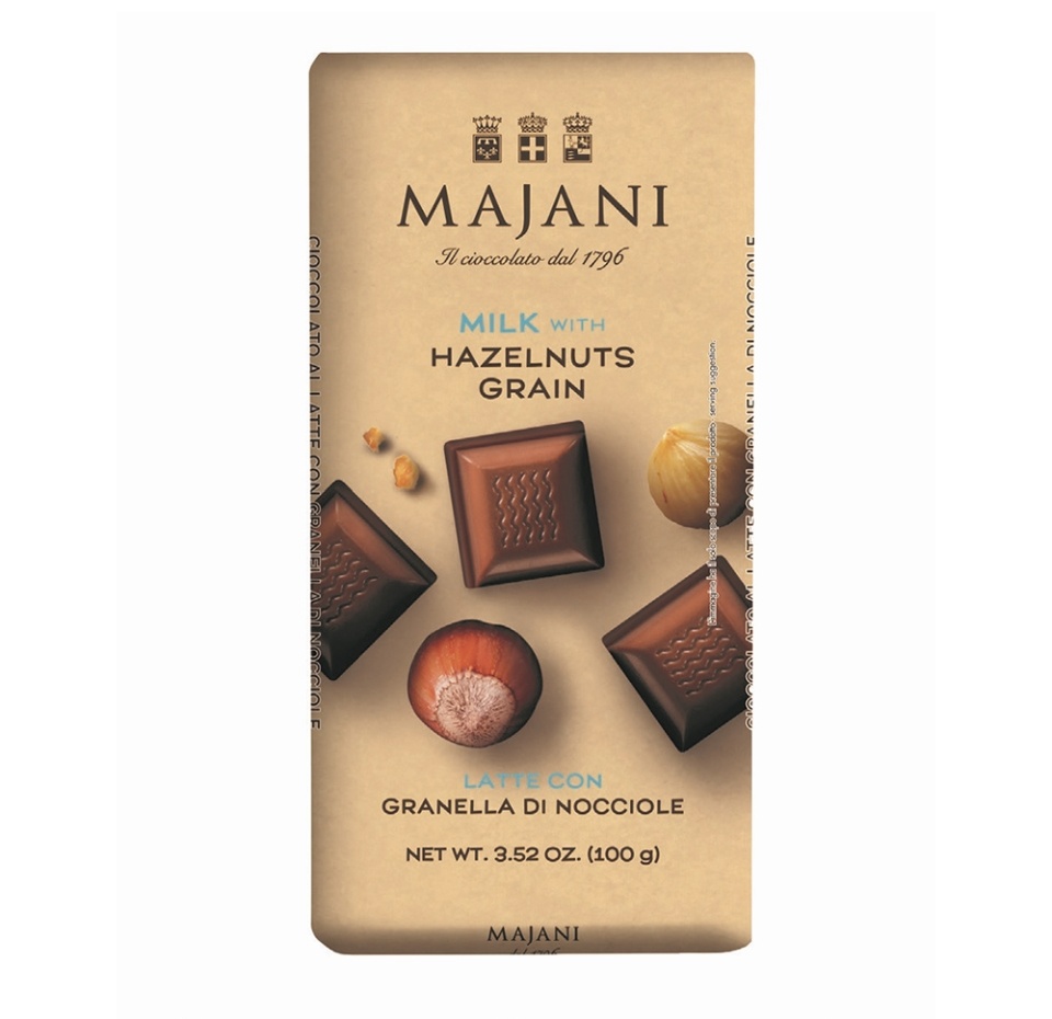 

Шоколад молочный Majani с фундуком 100 г, Италия