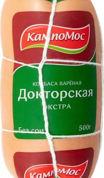 Колбаса вареная КампоМос Докторская