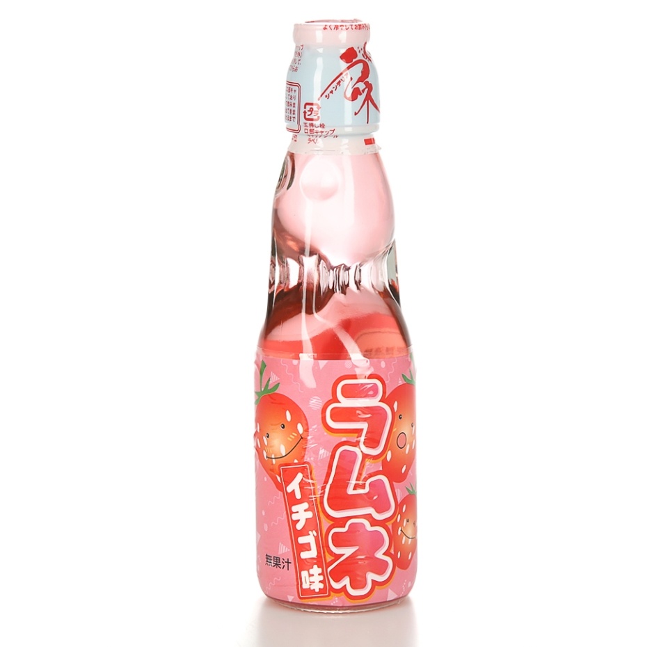 

Лимонад Hata Ramune со вкусом клубники 200 мл