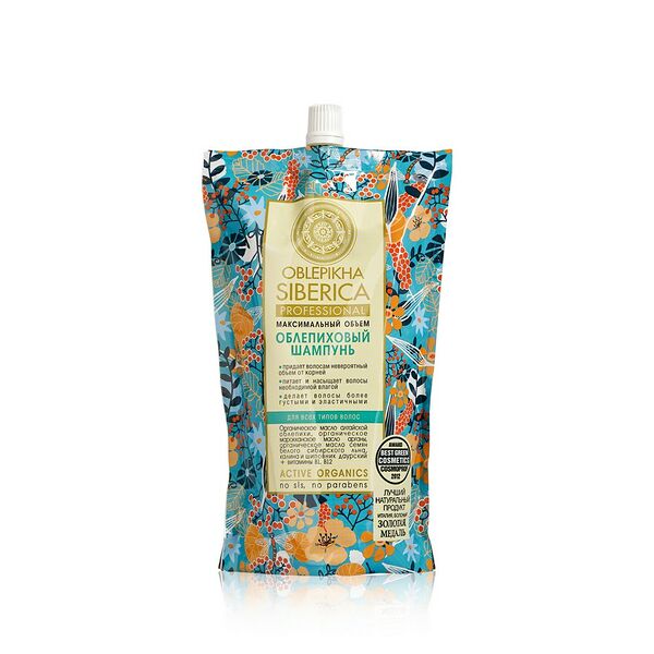 Шампунь Natura Siberica Oblepikha Siberica облепиховый 