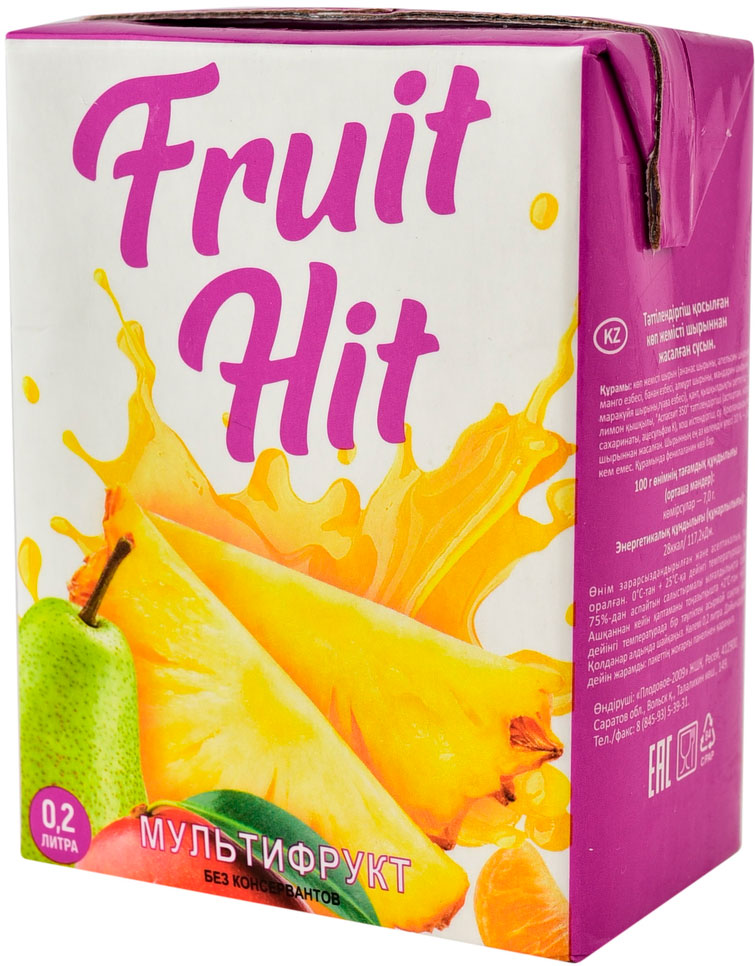 

Нектар Fruit Hit Мультифруктовый