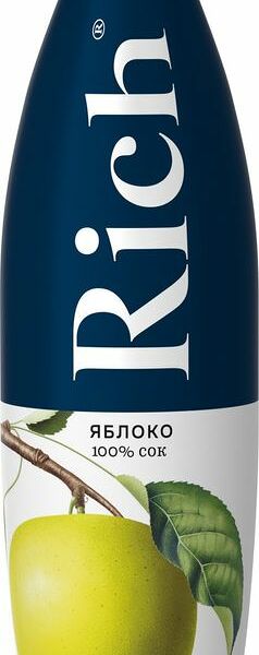 Сок Rich яблочный 0.9л