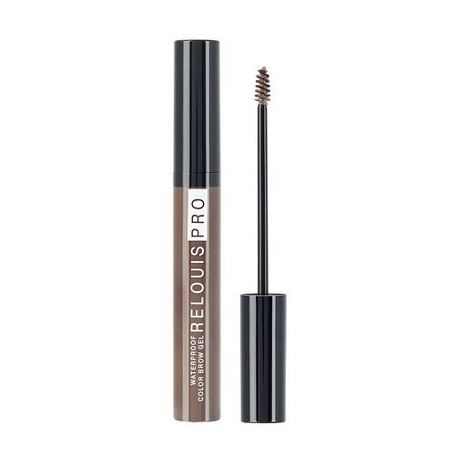 Гель для бровей Relouis Relouis pro Waterproof color brow gel водостойкий тон 03 brown