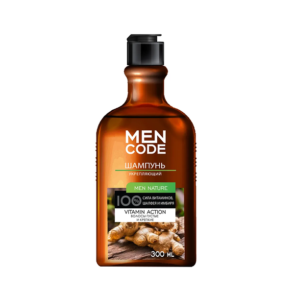 Шампунь для волос Men Code Nature Укрепляющий 300 мл