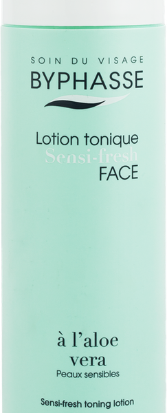 Тоник для лица Byphasse с алоэ вера, для чувствительной кожи