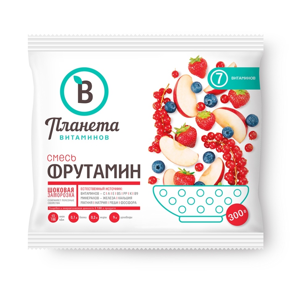 

Фруктово-ягодная смесь Планета Витаминов Фрутамин, 300 г