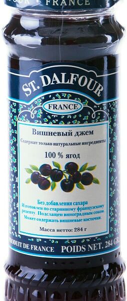 Джем St. Dalfour Вишневый 284г