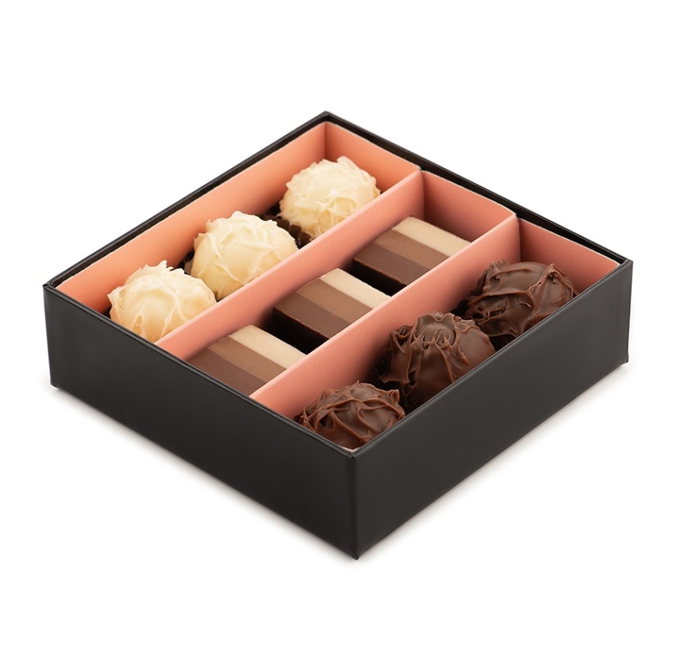 

Конфеты шоколадные ручной работы «Азбука вкуса Selection» 9 шт., Россия