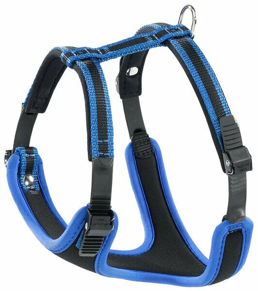 Ferplast Ergocomfort Linear P шлейка для собак с мягкой подкладкой и системой микрорегулировки L синяя