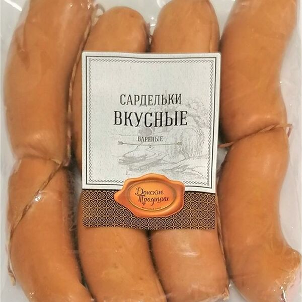 Сардельки Донские Традиции Вкусные 600г