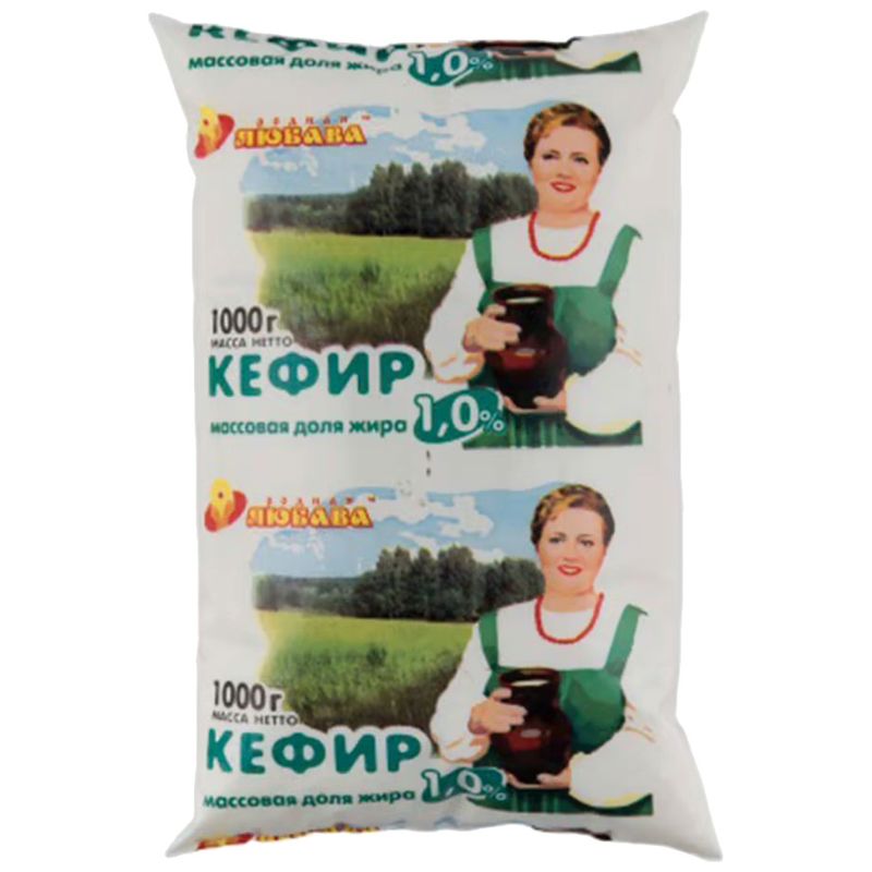 

Кефир Родная Любава 1%, 1000 г
