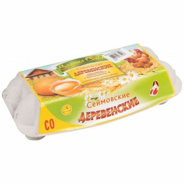 Яйцо Сеймовской Деревенское СО, 10шт