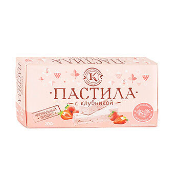 Пастила Фабрика сладостей Кирилла Козлова c клубникой