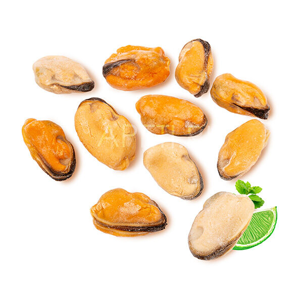 Мидии сухой заморозки очищенные  100-200  - 1 кг