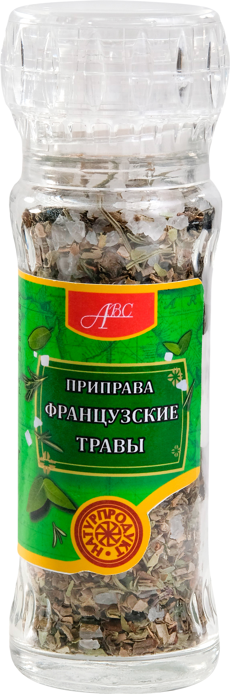 

Приправа АВС Французские травы, мельница, 65г