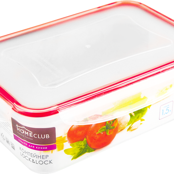 Контейнер HOMECLUB Lock&Lock 1.5л, в ассортименте Арт. MB-04-L