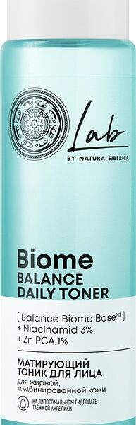 Тоник для лица Natura Siberica Lab biome матирующий для жирной и комбинированной кожи 250мл