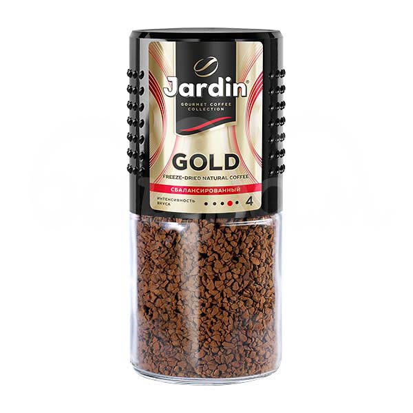 Кофе Жардин Голд 95гр Растворимый сублимированный ст/б