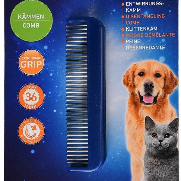 NOBBY Расческа для кошек и собак от насекомых пластик