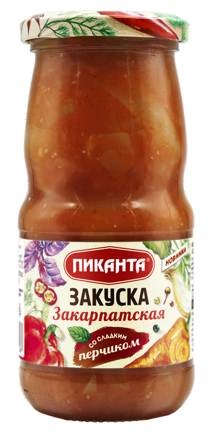 

Закуска Пиканта Закарпатская, 460г