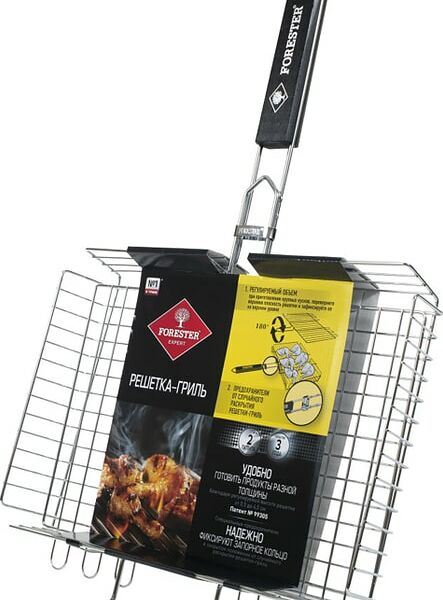 Решетка-гриль Forester BQ-N03 объемная 26*38см