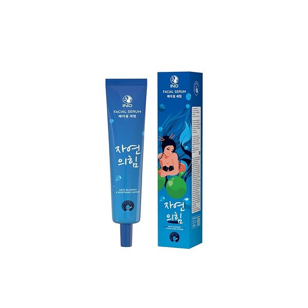 Сыворотка для лица INO Морские водоросли и центелла, успокаивающая точечного применения