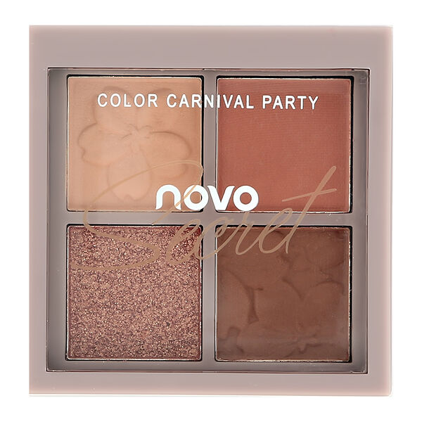 Палетка теней для век Novo Color Carnival Party тон 04 6 г