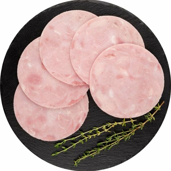 Ветчина Праздничная, нарезка ТМ Глобус
