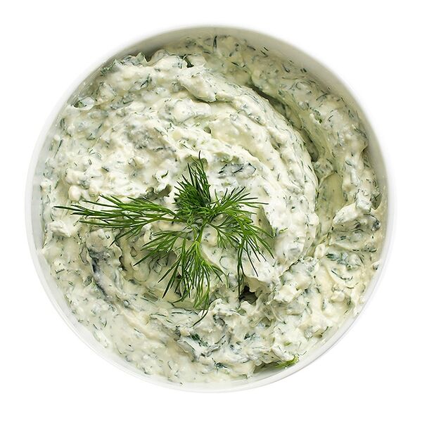 Закуска творожная с чесноком и зеленью
