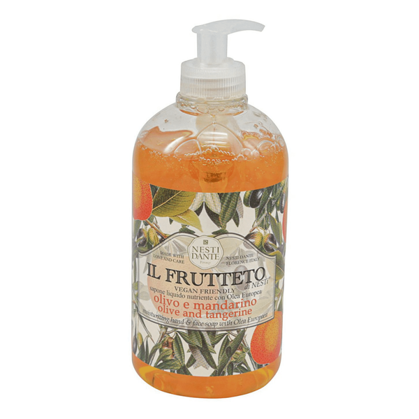 NESTI DANTE Мыло жидкое для рук Оливковое масло и мандарин, 500 мл