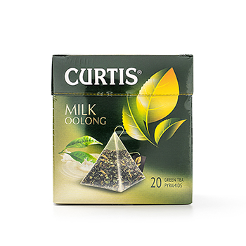 

Чай зеленый Curtis Milk Oolong в пирамидках, 36г