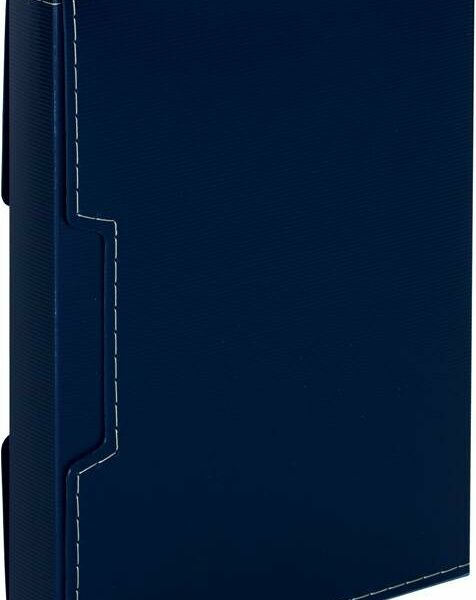 Папка файловая на 80 файлов в коробе синяя