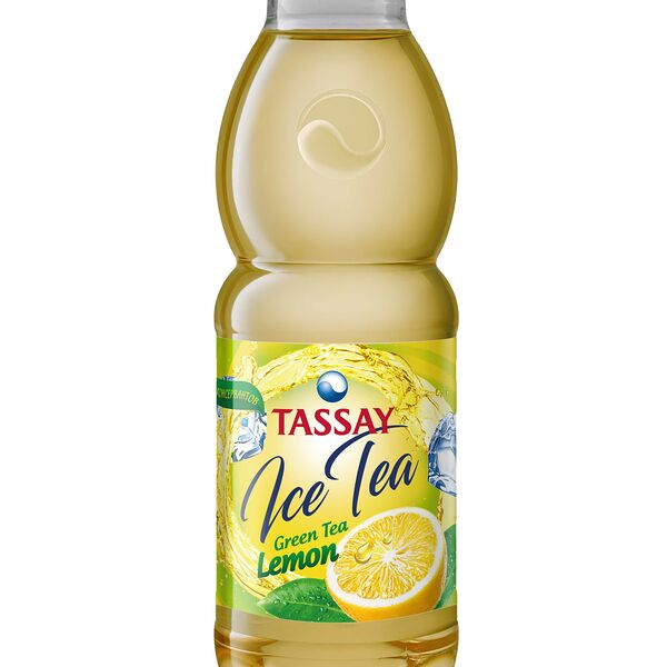 Холодный зеленый чай Tassay ice Tea с лимоном 0.5л